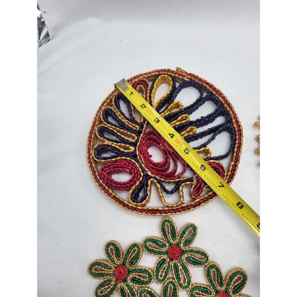 Vintage Woven Trivets - Picture 6 of 8